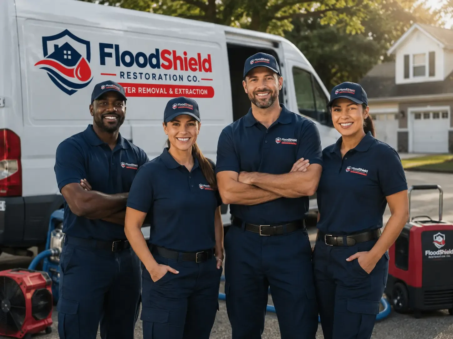 Flood Damage Restoration company in Neshanic Station, NJ